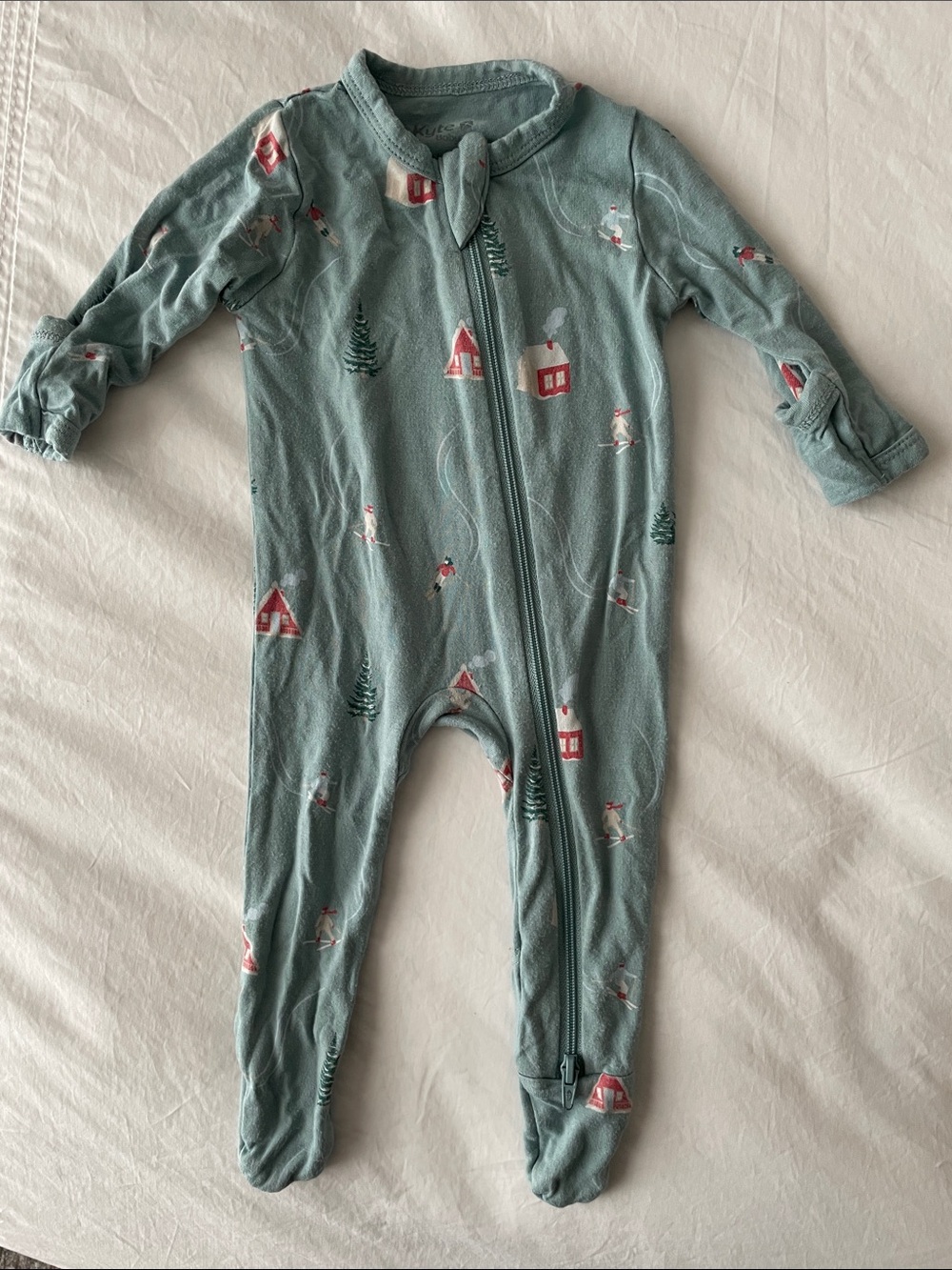 Kyte Baby Christmas Footies NEWBORN